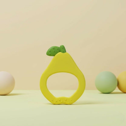 Guava shaped silicone baby teether