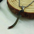 Zulfiqar Sword Pendant Necklace – Symbol of Strength for Men