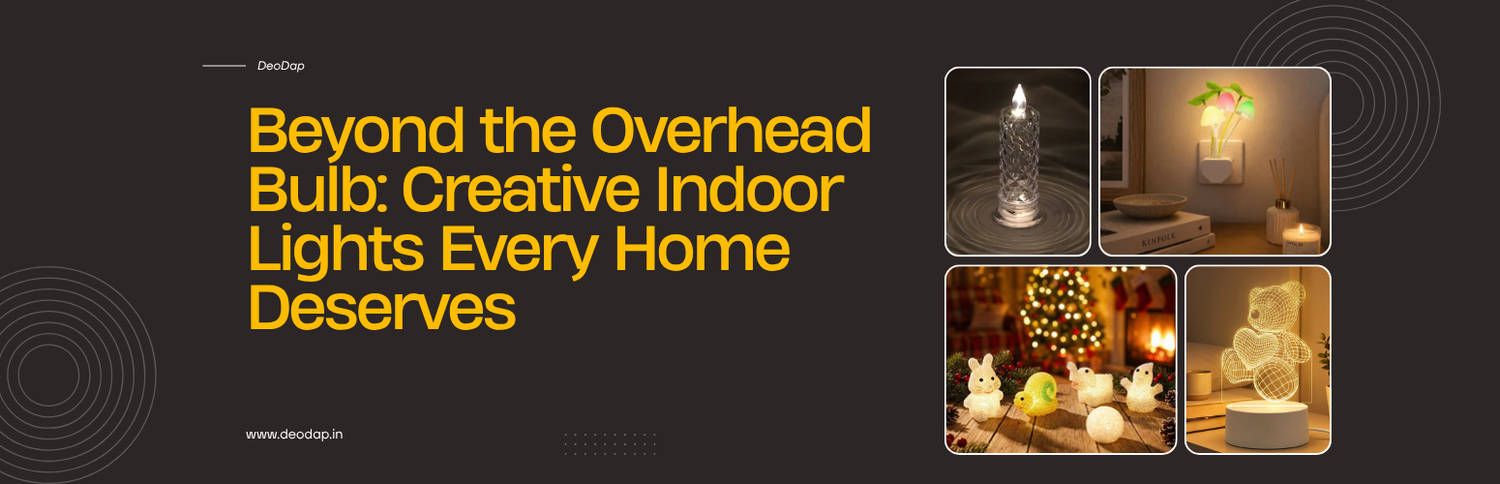 Beyond the Overhead Bulb: Creative Indoor Lights Every Home Deserves