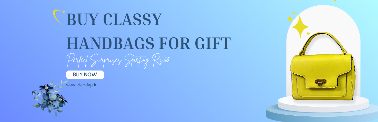 Buy Classy Handbags for Gift – Perfect Surprises Starting Rs.65