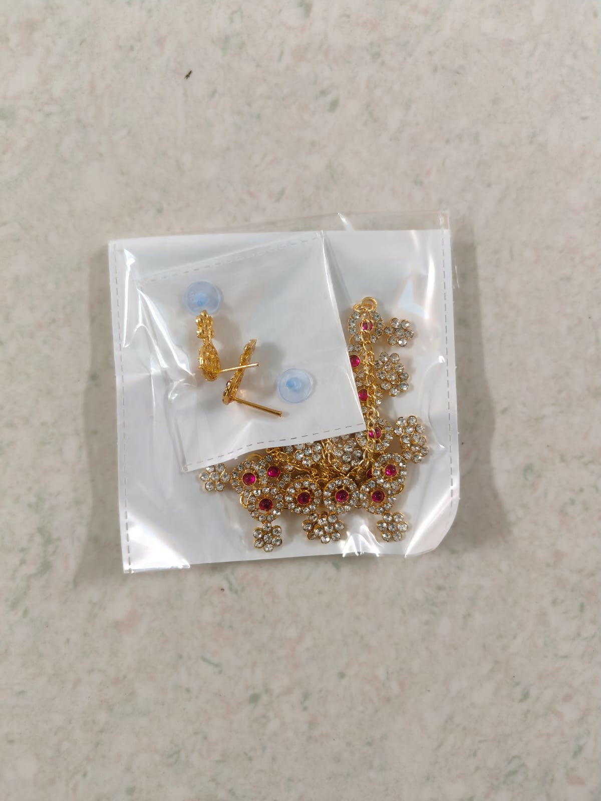 Traditional Kundan & Pearl Peacock Choker Necklace Set