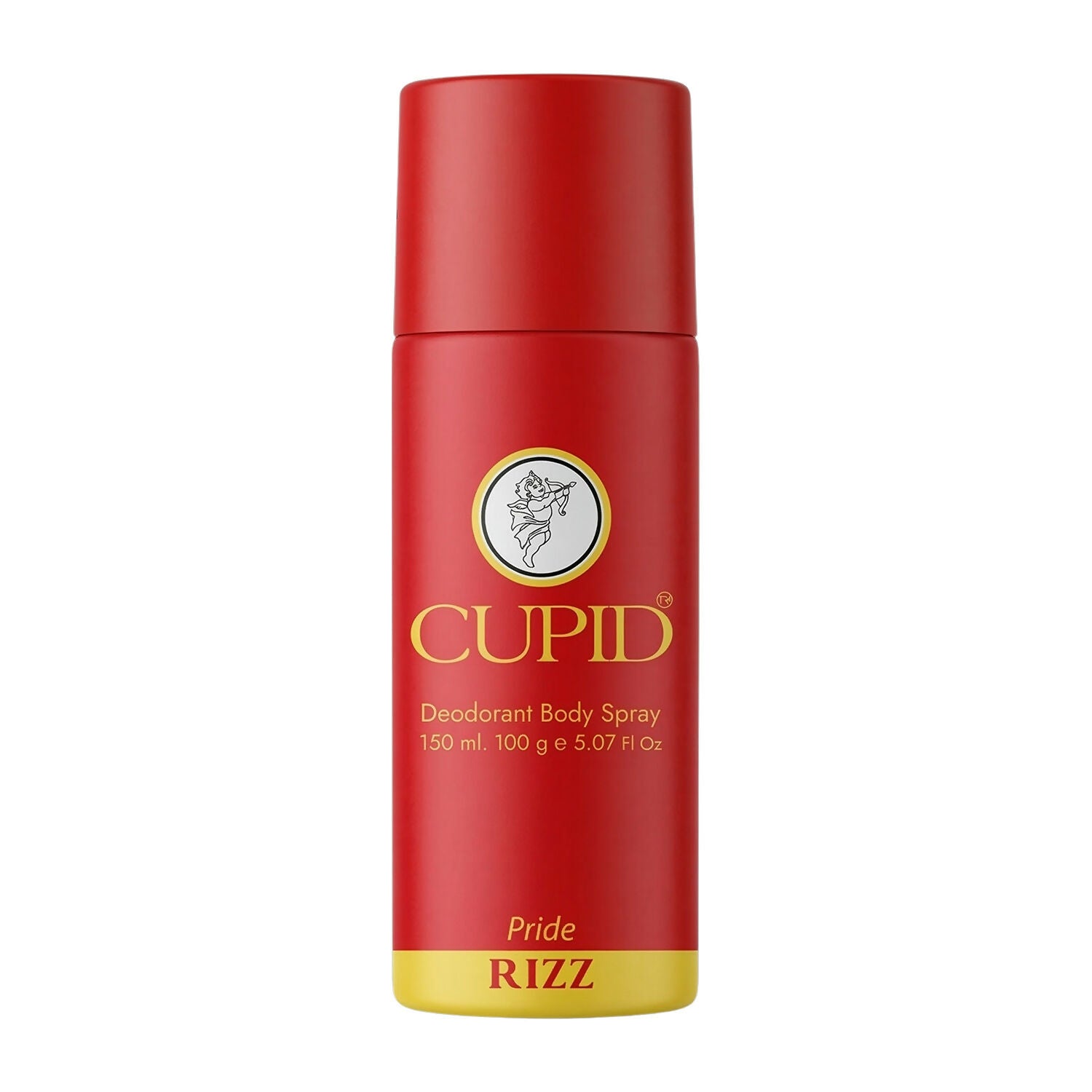 CUPID Deodorant Body Spray - RIZZ Pride Fragrance for Men (150 ml)