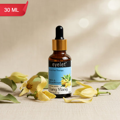 Eyelet Ylang Ylang Essential Oil Natural Skin & Hair Therapy Oil for Hydration
