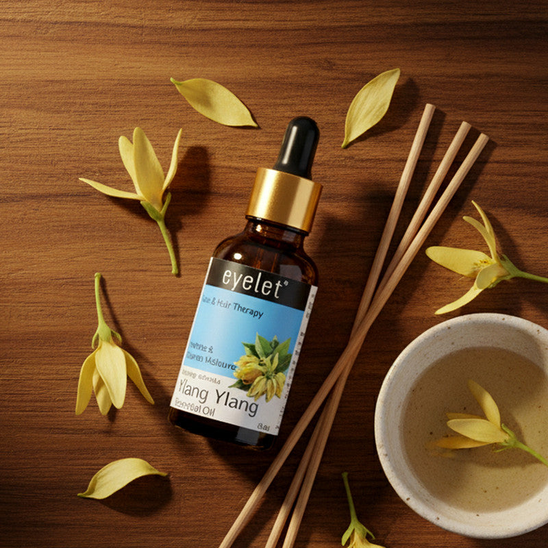 Eyelet Ylang Ylang Essential Oil Natural Skin & Hair Therapy Oil for Hydration