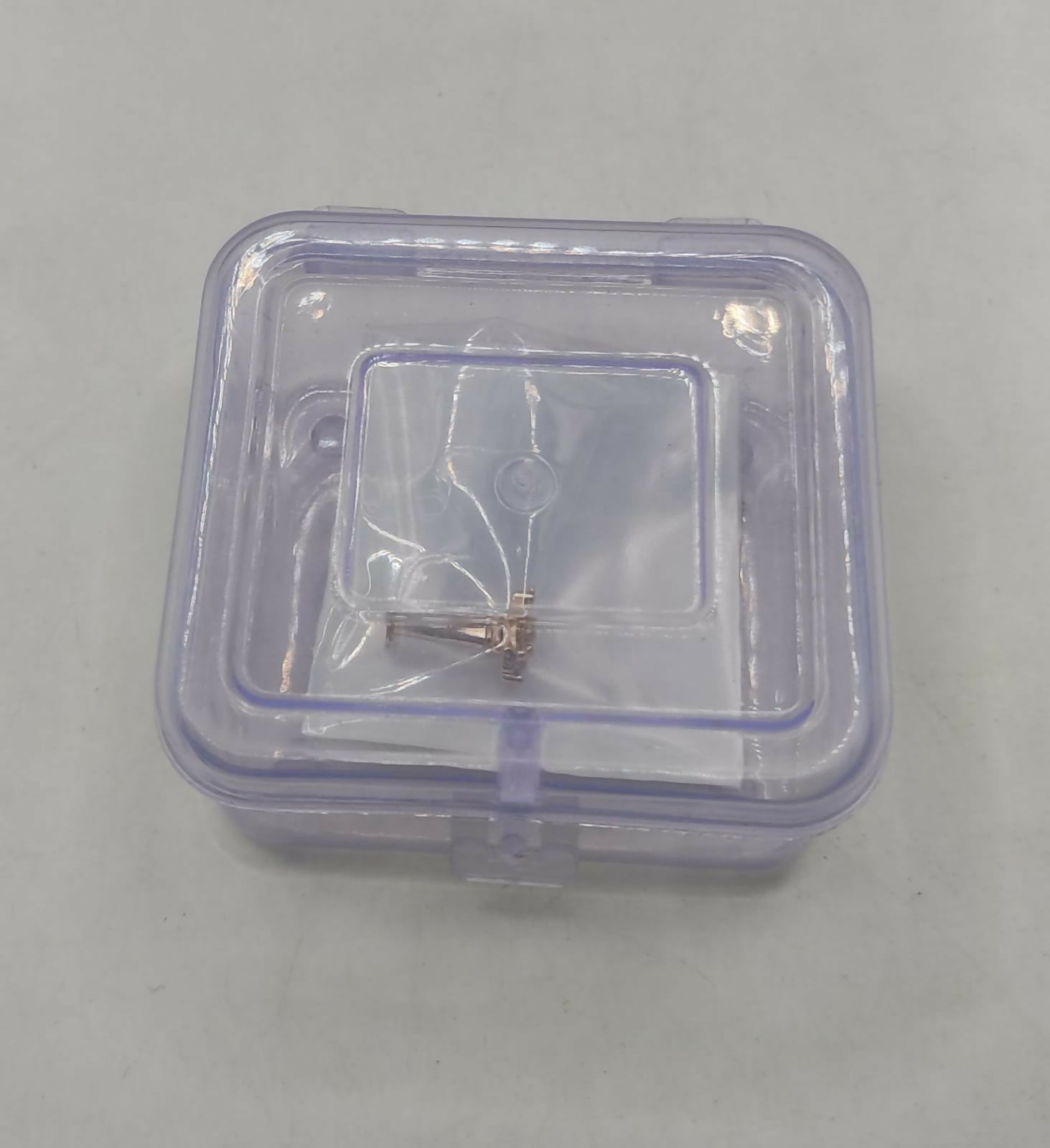 Rose Gold Plated Sparkling Diamond-Style Cluster Nose Pin for women and girls Combo Pack of 6