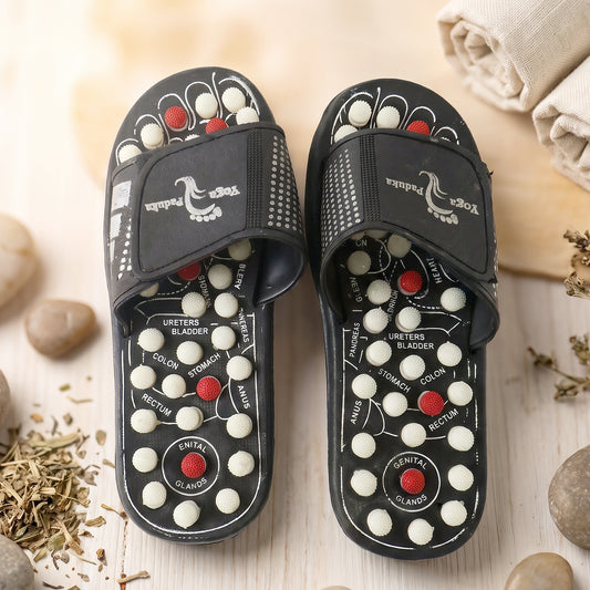 Acupressure Foot Massage Slippers Reflexology Massager Sandal Size 7 (1 Pair) view 3