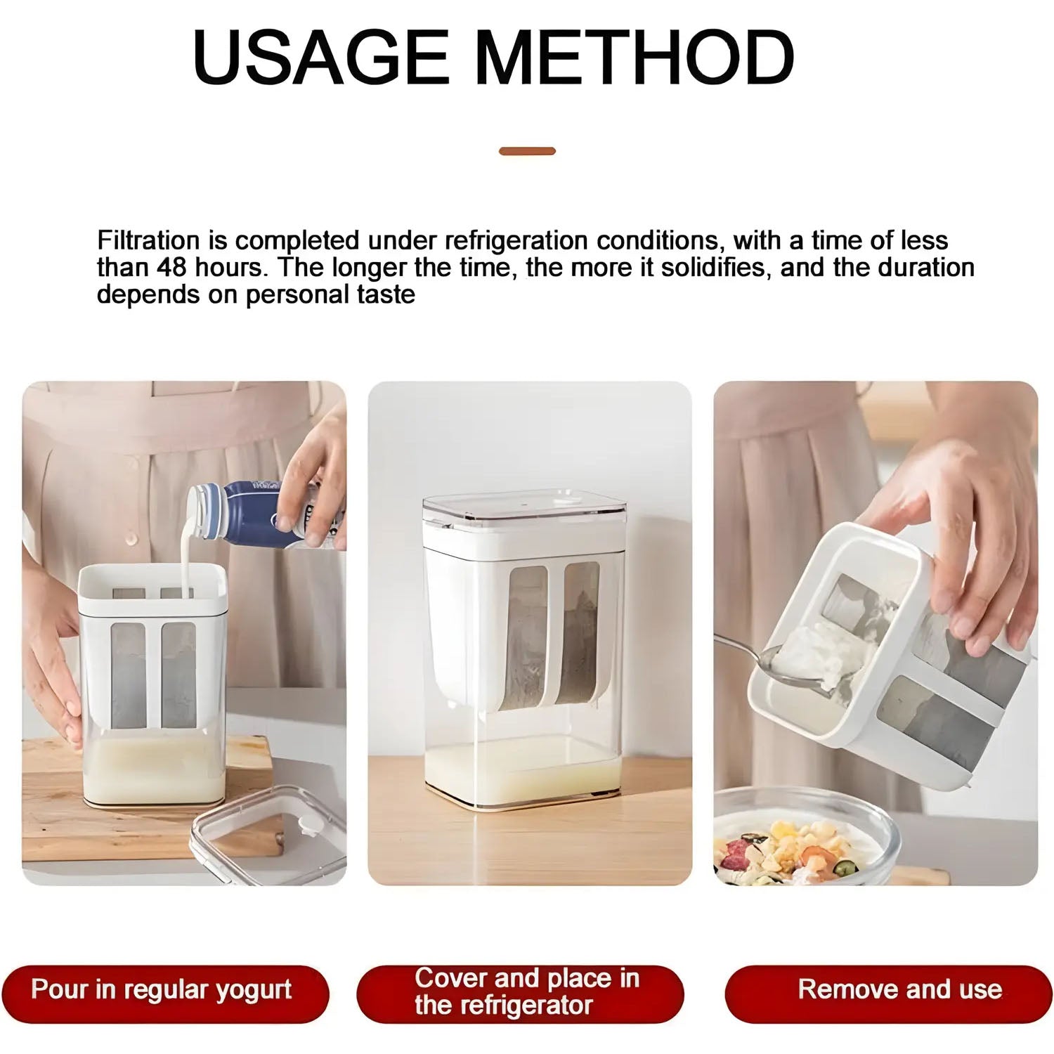 2-in-1 Yogurt and Greek Yogurt Maker