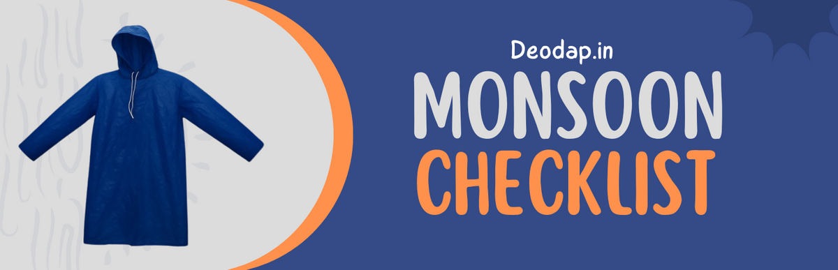 Stay Dry, Stay Safe: Your Monsoon Must-Haves Checklist