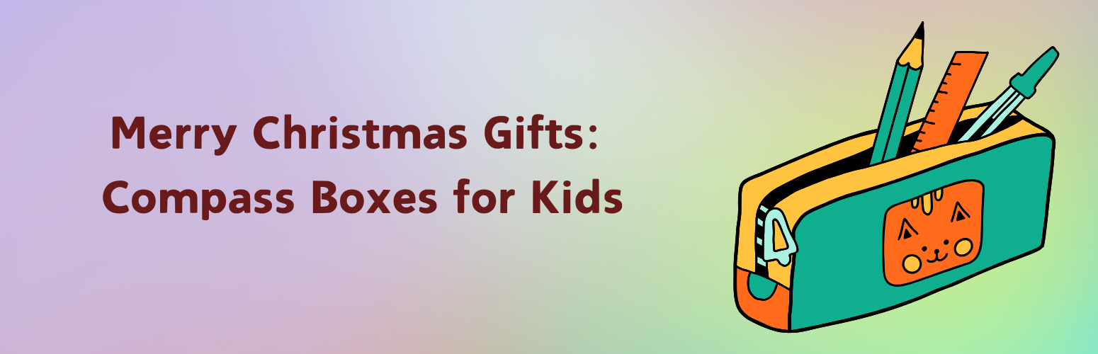 Merry Christmas Gifts: Compass Boxes for Kids