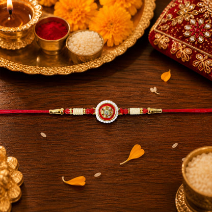 Soft thread Rakhi for Raksha Bandhan