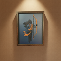 Lord Ram Wall Art – Handcrafted Multi-Layer 3D Wooden Frame