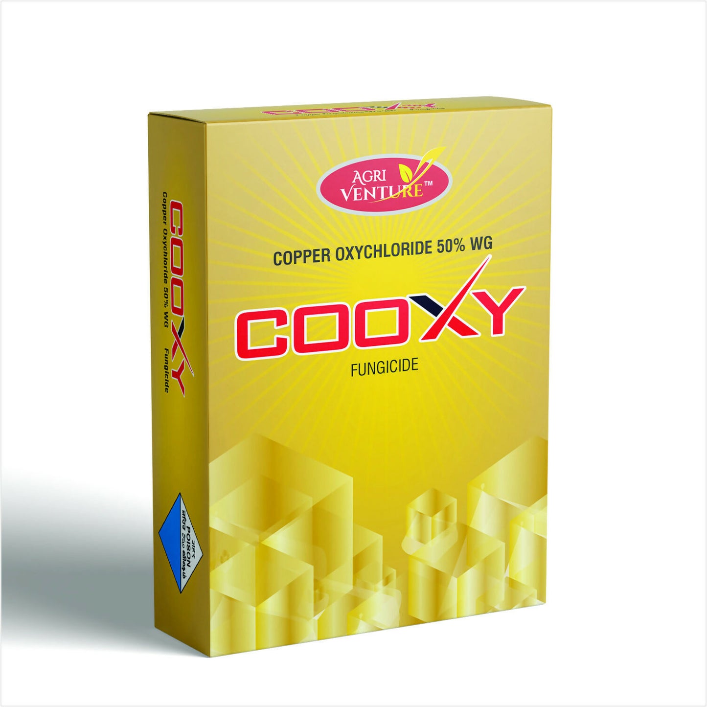 AgriVenture COOXY (Copper Oxychloride 50 % WP) Broad Spectrum Fungicide, Effective Against Fungus. (500Gm)