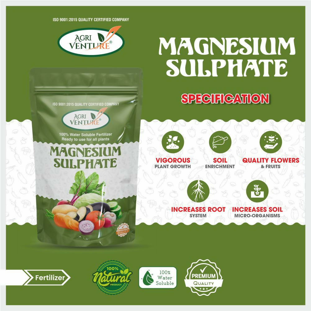 AgriVenture MAGNESIUM SULFATE (900GM)