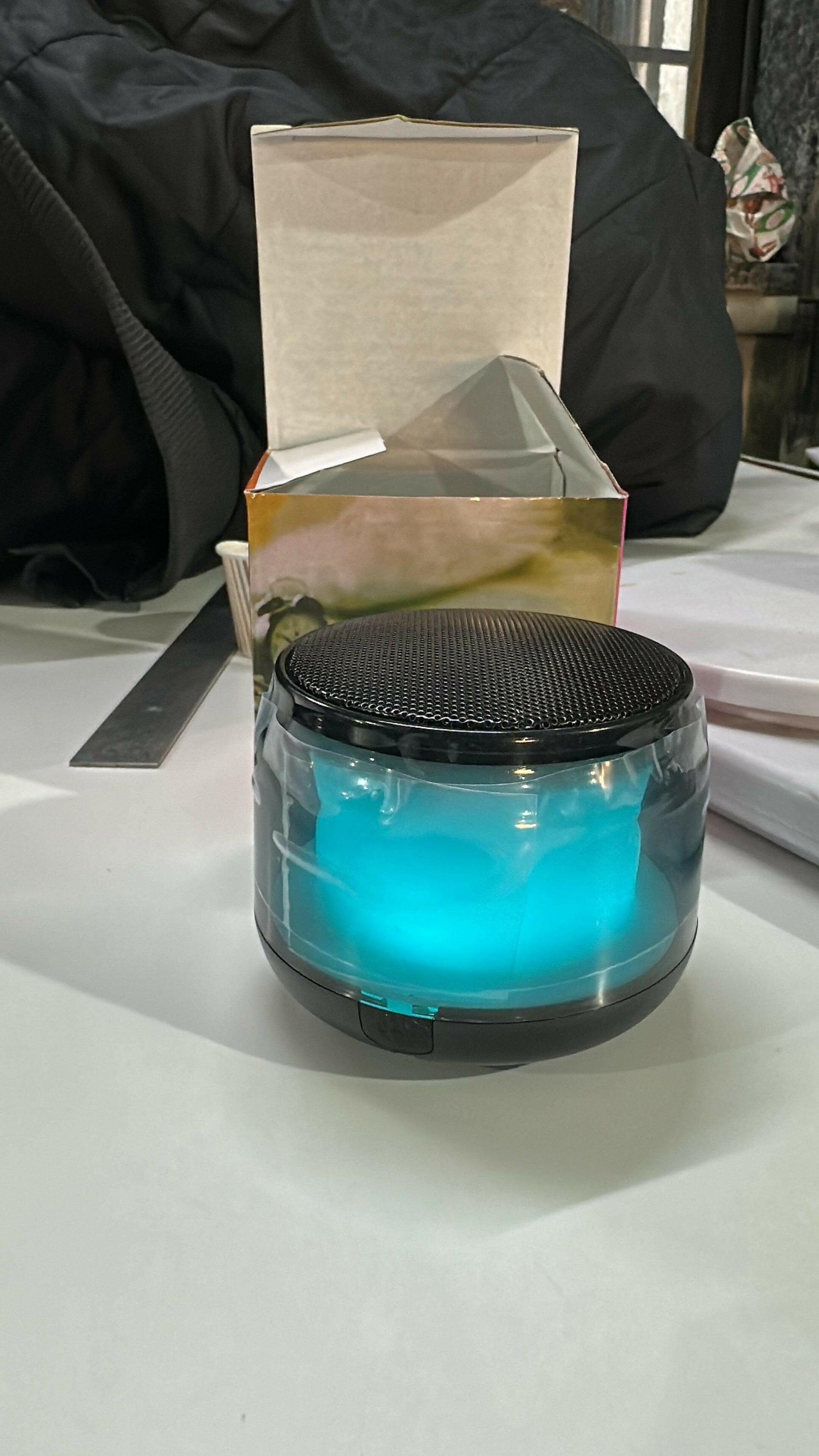 RGB Bluetooth Speaker with 360° Sound, Smart LED Light & Deep Bass Audio