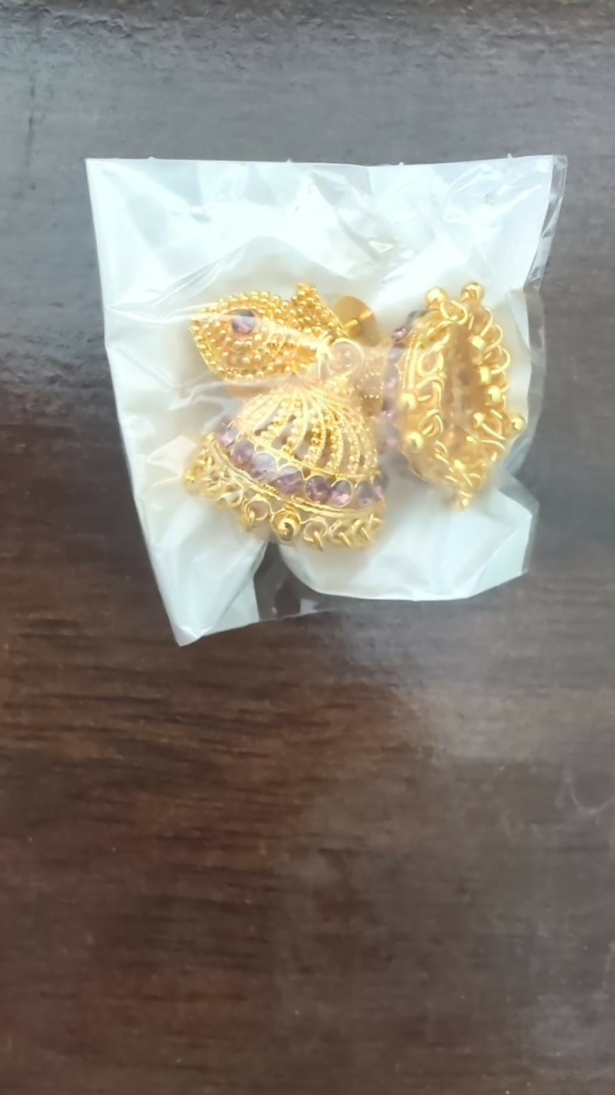 Royal Look Golden Jhumka Earrings | Wedding & Festive Collection