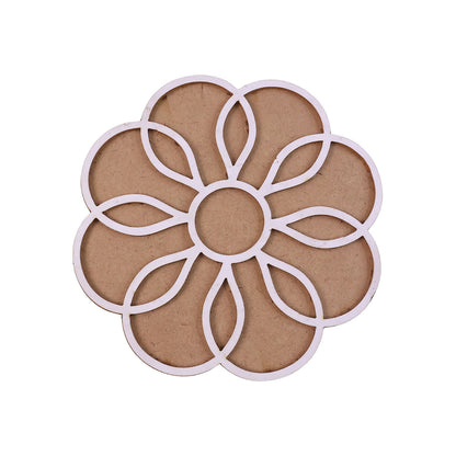 Rangoli Stencil | Flower Design for Diwali and Festivals