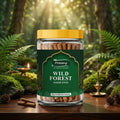 Wild Forest Dhoop Sticks for Pooja and Meditation, Floral Fragrance Incense Jar for Home