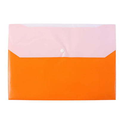 Button Closure Expanding Document File Folder – Mix Colour
