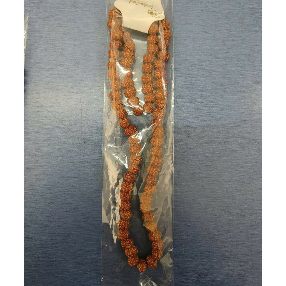 Traditional Rudraksha Mala with Matching Bracelet Combo