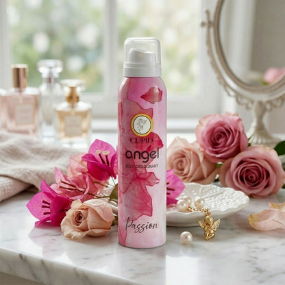DEO ANGEL PASSION 150mlCUPID Angel Body Deodorant - RIZZ Passion Fragrance (150 ml)