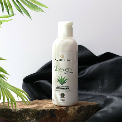 EyeletAloe Vera Deep Nourishing Body Lotion – Light Moisturizer for Hydrated & Soft Skin, Daily Skin Care with 24-Hour Moisturization (100ml)