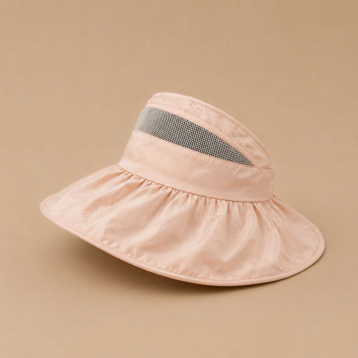 Women’s Foldable Wide Brim Sun Visor Hat for Summer Outdoors