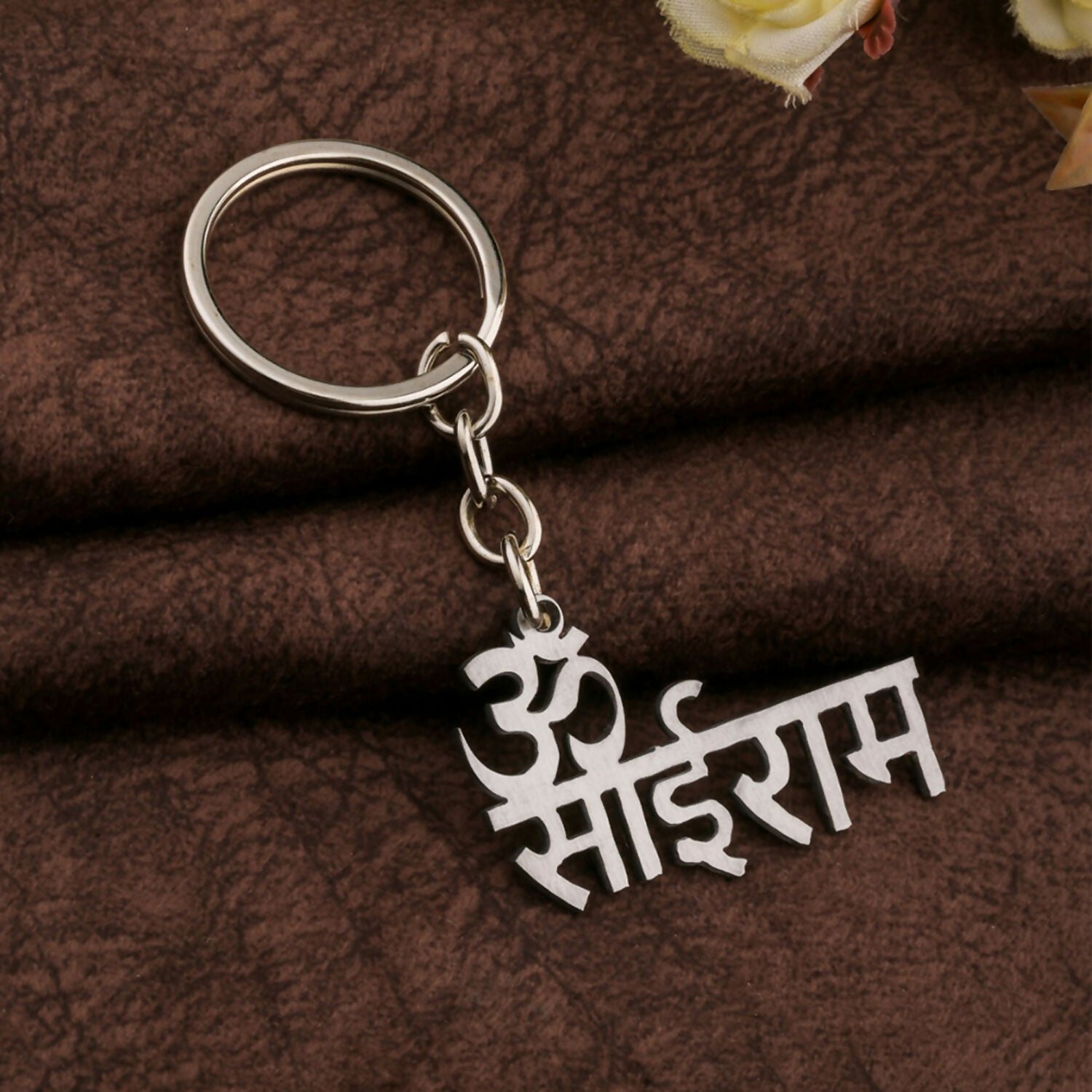 Om Sai Raam Keychain- live