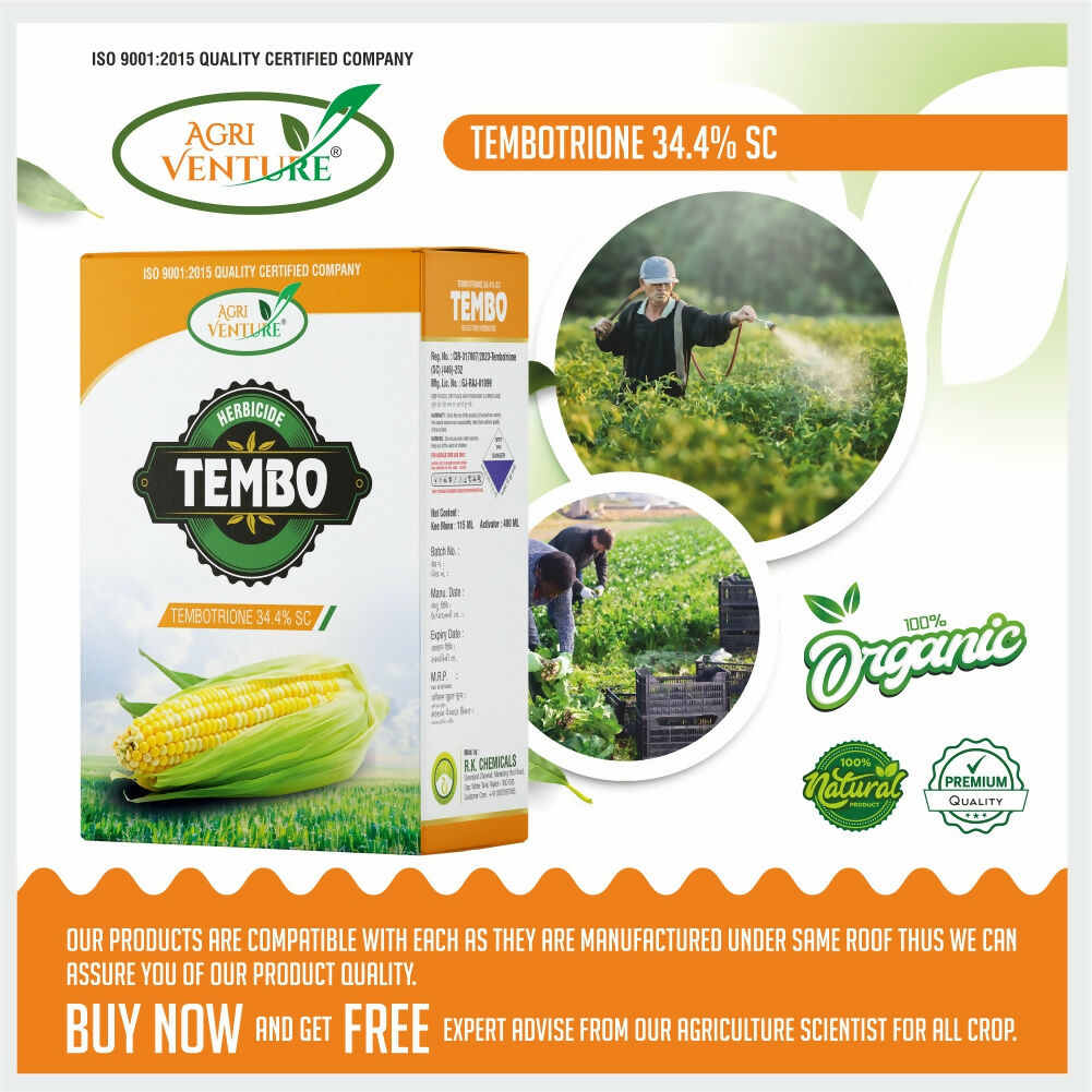 AgriVenture TEMBO ( Tembotrione 34.4% SC ) (230Ml)