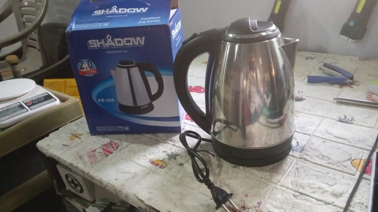 2151 Stainless Steel Electric Kettle with Lid - 2 l