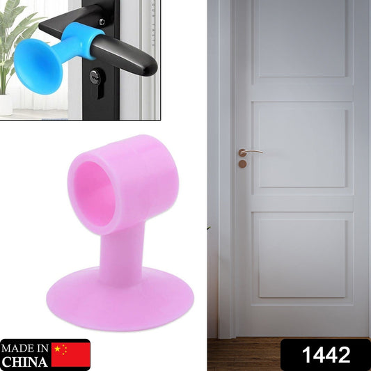 🎁 Door Stopper Mini Anti-Collision Silicone Door Handle Crash Pad (2pc)