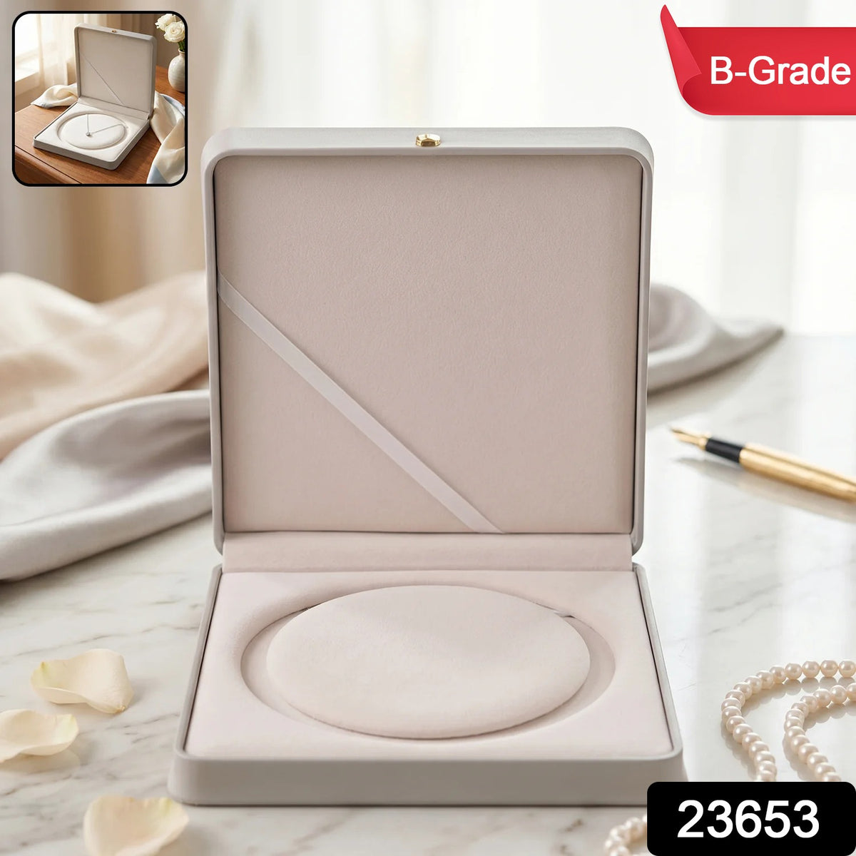 Jewelry Gift Box – Elegant Storage & Presentation Solution (1 Pc, B-Grade)