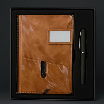 Premium Executive Notebook Diary with Pen Gift Set – A5 Size Office Planner, Stylish PU Leather Cover, Corporate Gift Combo for Men & Women, Business Meetings, Personal Writing, Daily Notes & Gifting