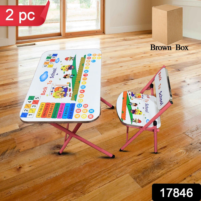 2 Pc Set Of Study Table & Chair