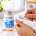 Individually Wrapped Iodine Swab Sticks with Dual Cotton Tips (50 Pc)