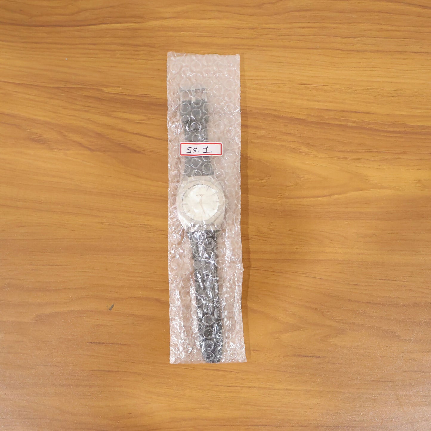 Premium Octagonal Silver Dial Analog Wrist Watch with Leather Strap for Men