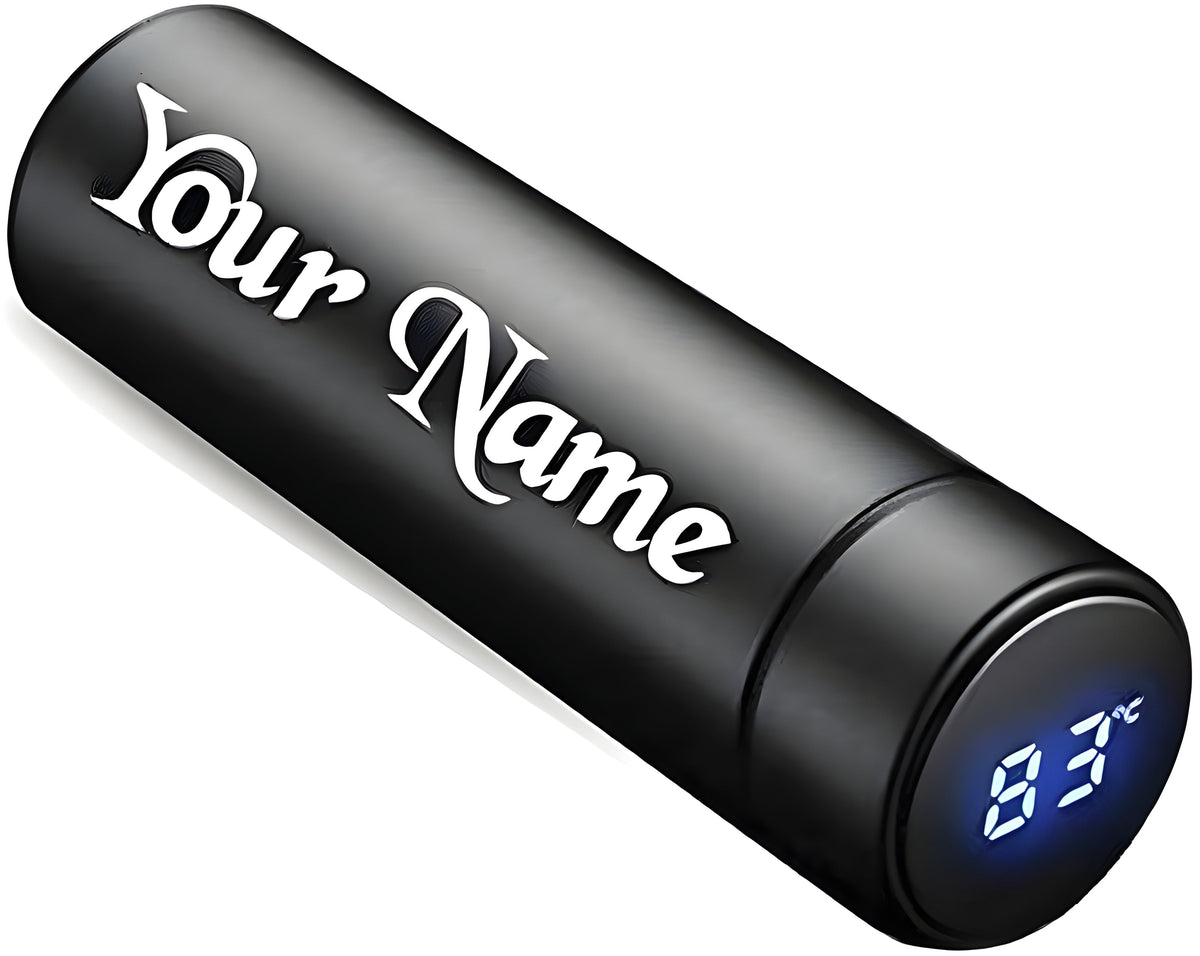 Smart Vacuum Insulated Water Bottle with LED Temperature Display — DeoDap