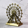 Metal Desktop Wheel Tower – Durable & Elegant Table Ornament