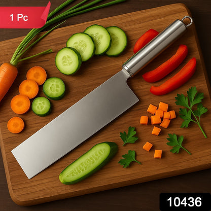 Kitchen Prep Combo – Stainless Steel Chopping Board, Kitchen Knife & Vegetable Peeler