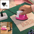 Compact Portable Electric Mini Iron for Clothes(1 Pc, With Convert)