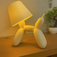 Modern Dog Shape Table Lamp Decorative LED Night Light for Home (Color may vary)