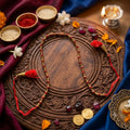 Handcrafted Beaded Rakhi for Brother Traditional Festive Thread
