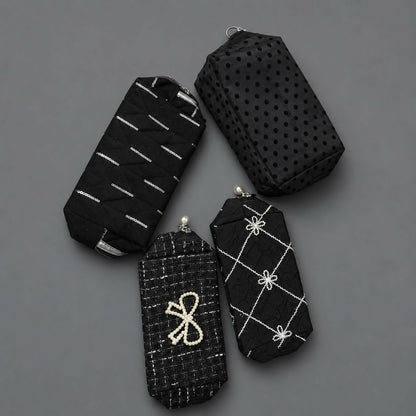 Lightweight travel pouch with zipper for essentials