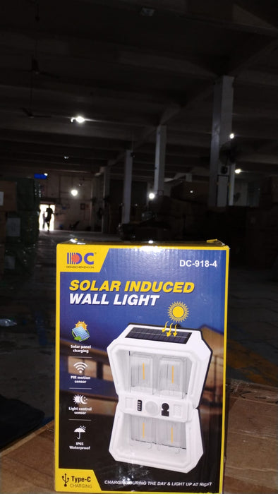 Solar Wall Lantern Light with 3 Modes & Motion Sensor (1 Pc)