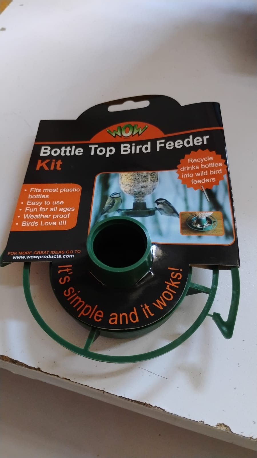 Outdoor Bird Feeder Hanging Plastic Hook (1 Pc)