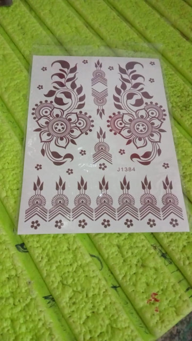 Temporary Tattoos Tattoo Sticker Skin Tattoo Stickers (1 Sheet)