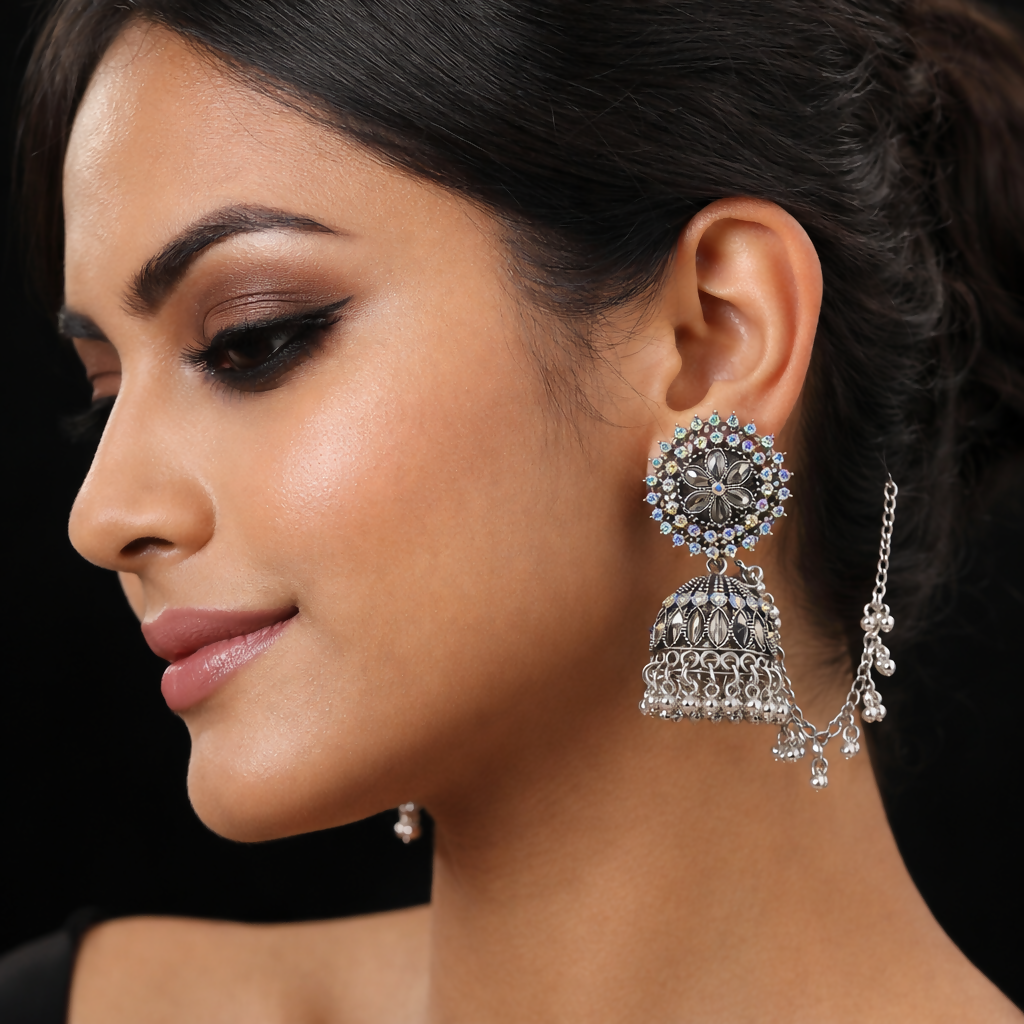 Designer Jhumka Earrings