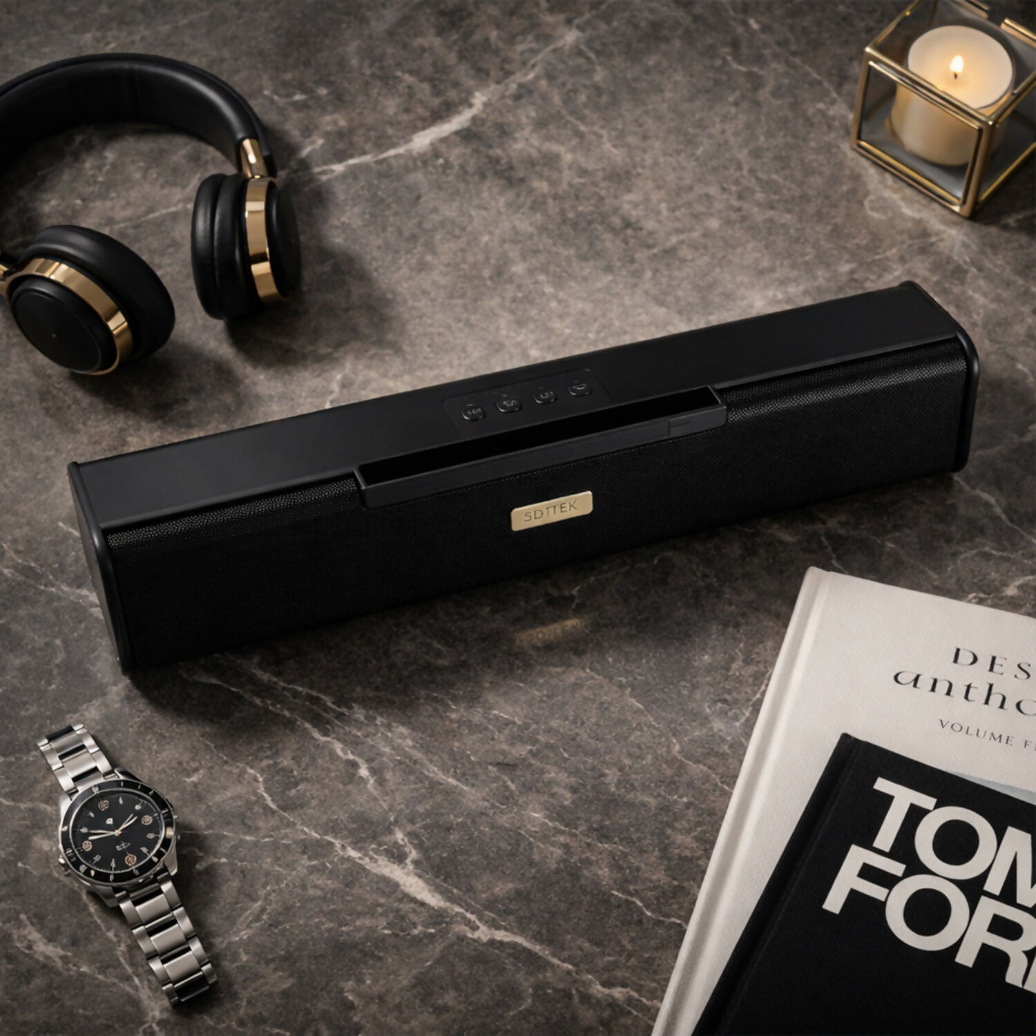 Premium soundbar for home entertainment and office use.