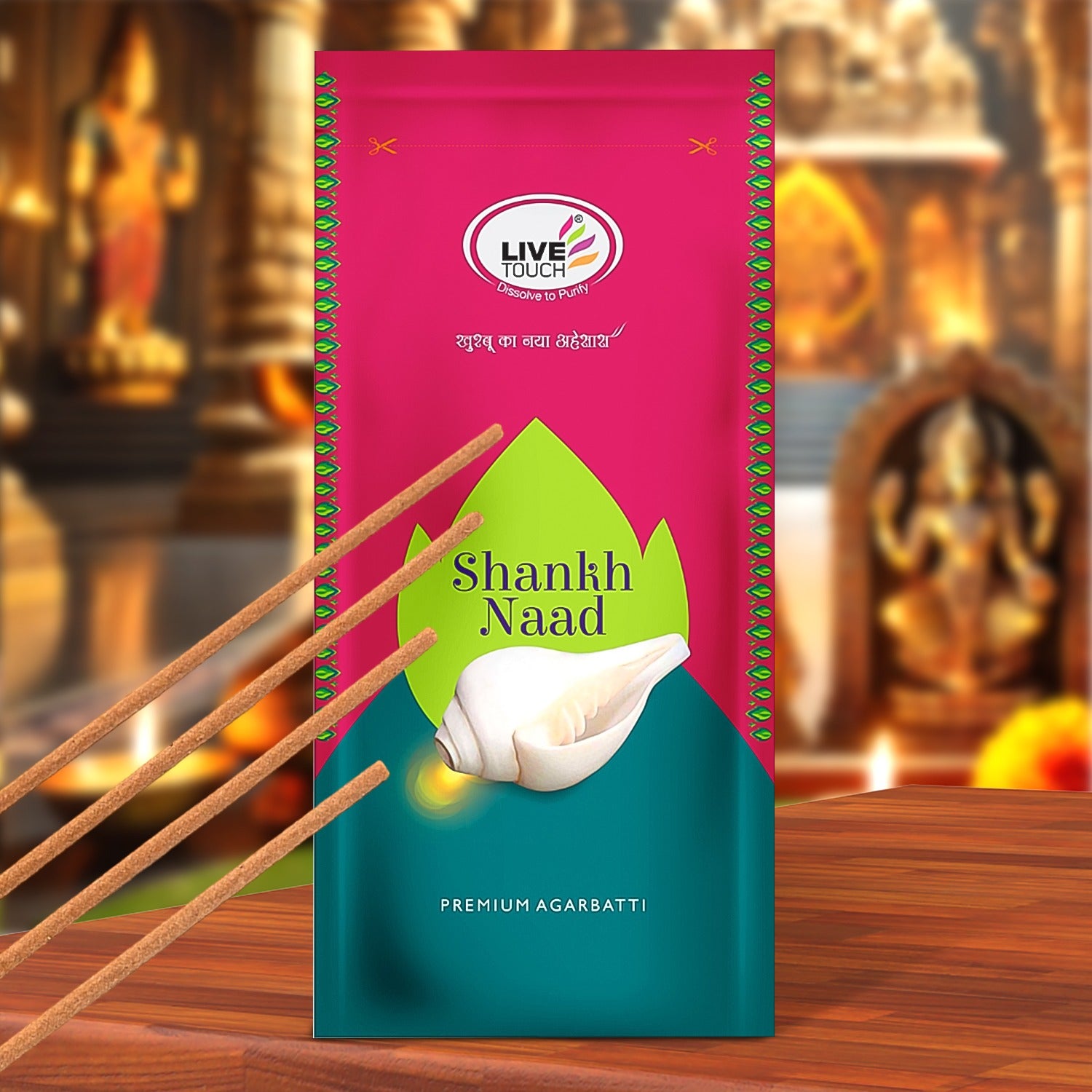 Incense Sticks | Agarbatti for Home Freshness, Positive Energy & Yoga (120gm)