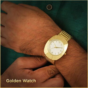 Elegant Gold-Plated Watch – Timeless Luxury & Style