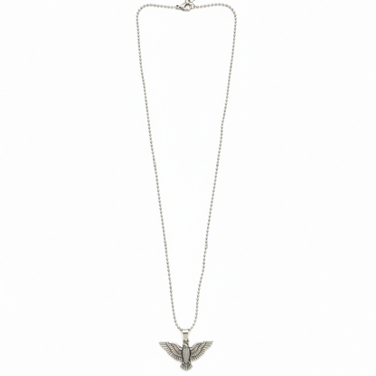 stylish flying eagle pendant necklace